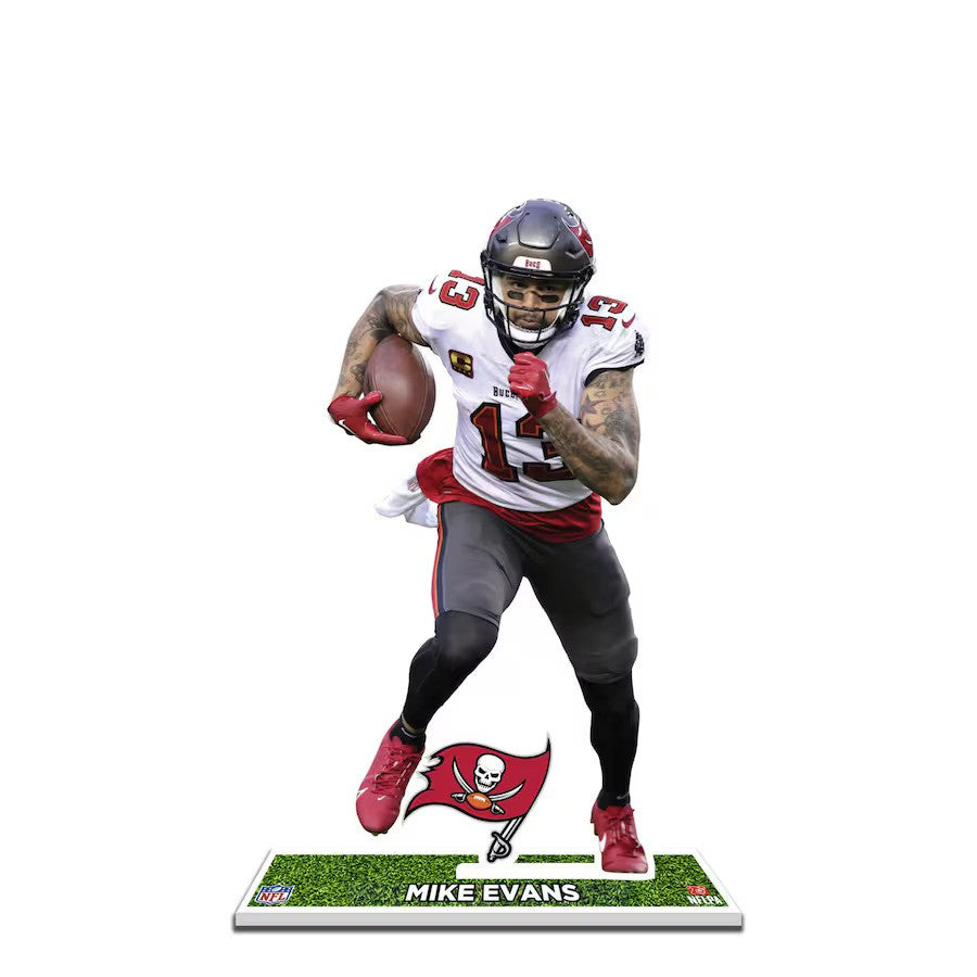 Mike Evans Tampa Bay Buccaneers 12'' Player Standee Desktop Display - UKASSNI