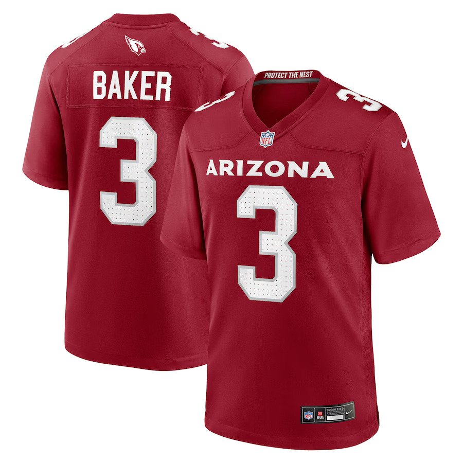 Budda Baker Arizona Cardinals Nike Game Player Jersey - Cardinal - UKASSNI