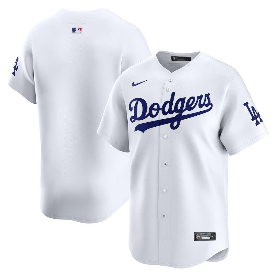 Los Angeles Dodgers Nike Home Limited Jersey - White - UKASSNI