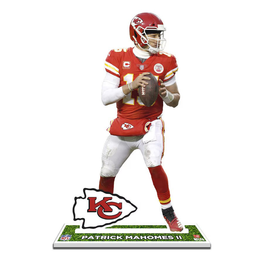 Patrick Mahomes Kansas City Chiefs 12'' Player Standee Desktop Display - UKASSNI