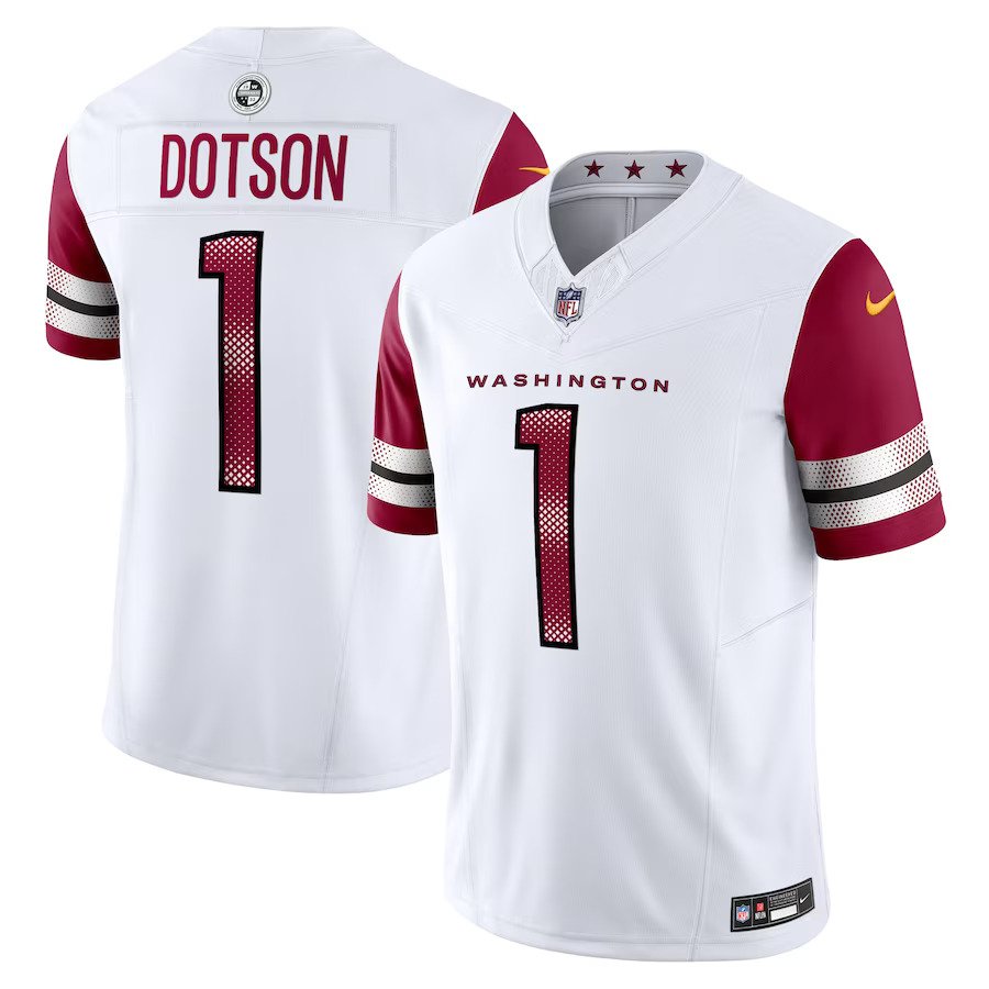 Jahan Dotson Washington Commanders Nike Vapor F.U.S.E. Limited Jersey - White - UKASSNI