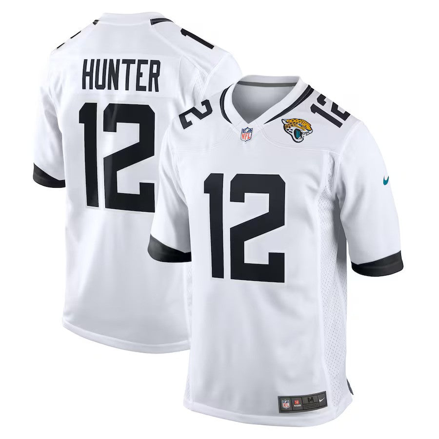 Travis Hunter Jacksonville Jaguars NFL Nike 2025 NFL Draft First Round Pick Game Player Jersey - White - UKASSNI