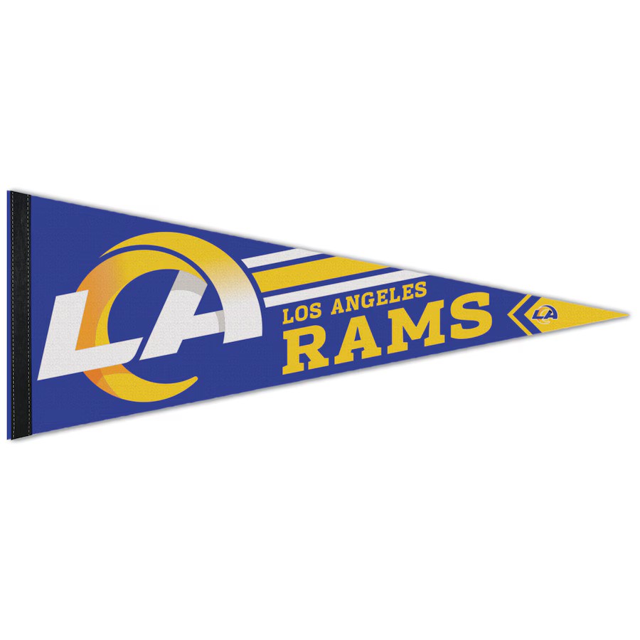 LA Rams NFL UK Wincraft Premium Logo Pennant (UK Stock) - UKASSNI