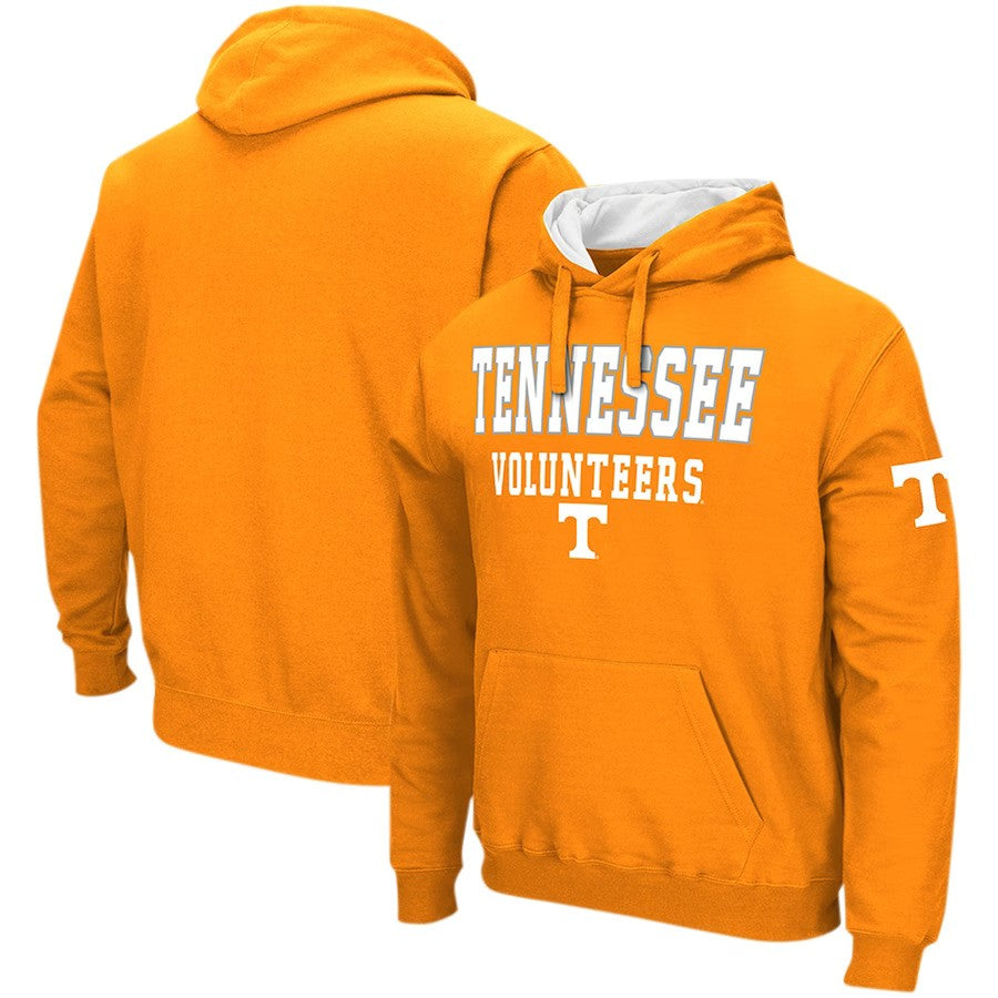 Tennessee Volunteers Colosseum Sunrise Pullover Hoodie - Tennessee Orange - UKASSNI