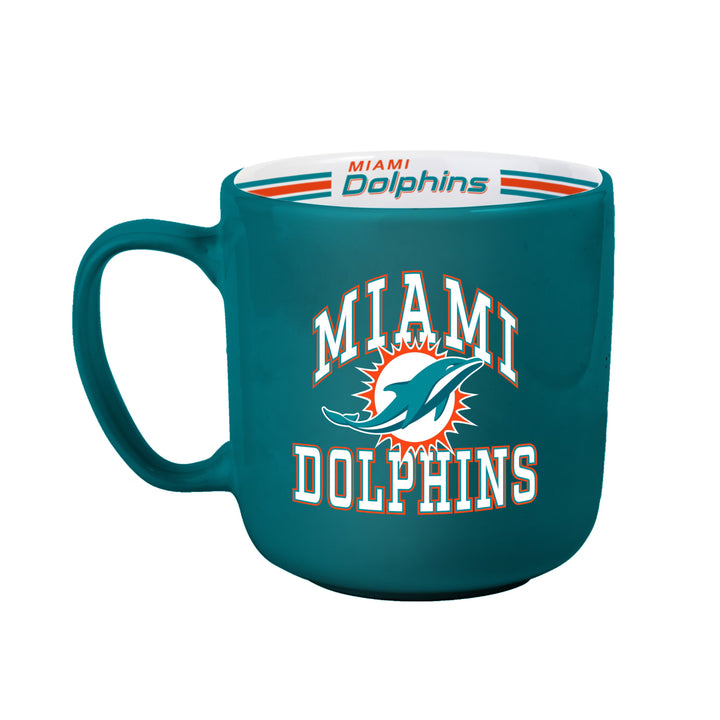 Miami Dolphins NFL UK 15oz. Stripe Mug - UKASSNI