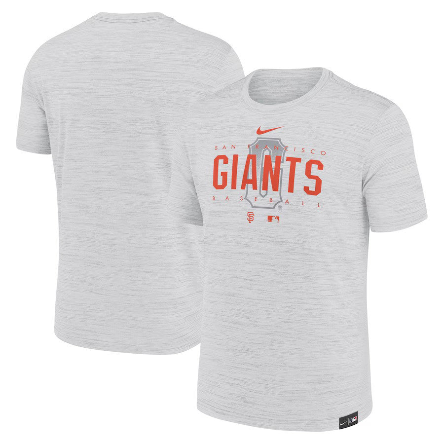 San Francisco Giants Nike City Connect Velocity Practice Performance T-Shirt - Gray - UKASSNI