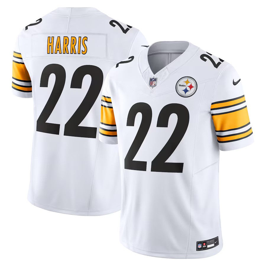 Najee Harris Pittsburgh Steelers Nike Vapor F.U.S.E. Limited Jersey - White - UKASSNI