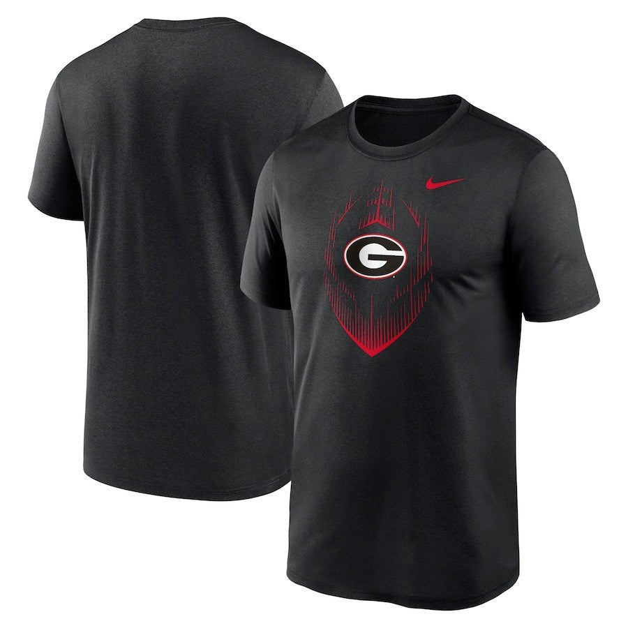 Georgia Bulldogs Nike Primetime Legend Icon Performance T-Shirt - Black - UKASSNI