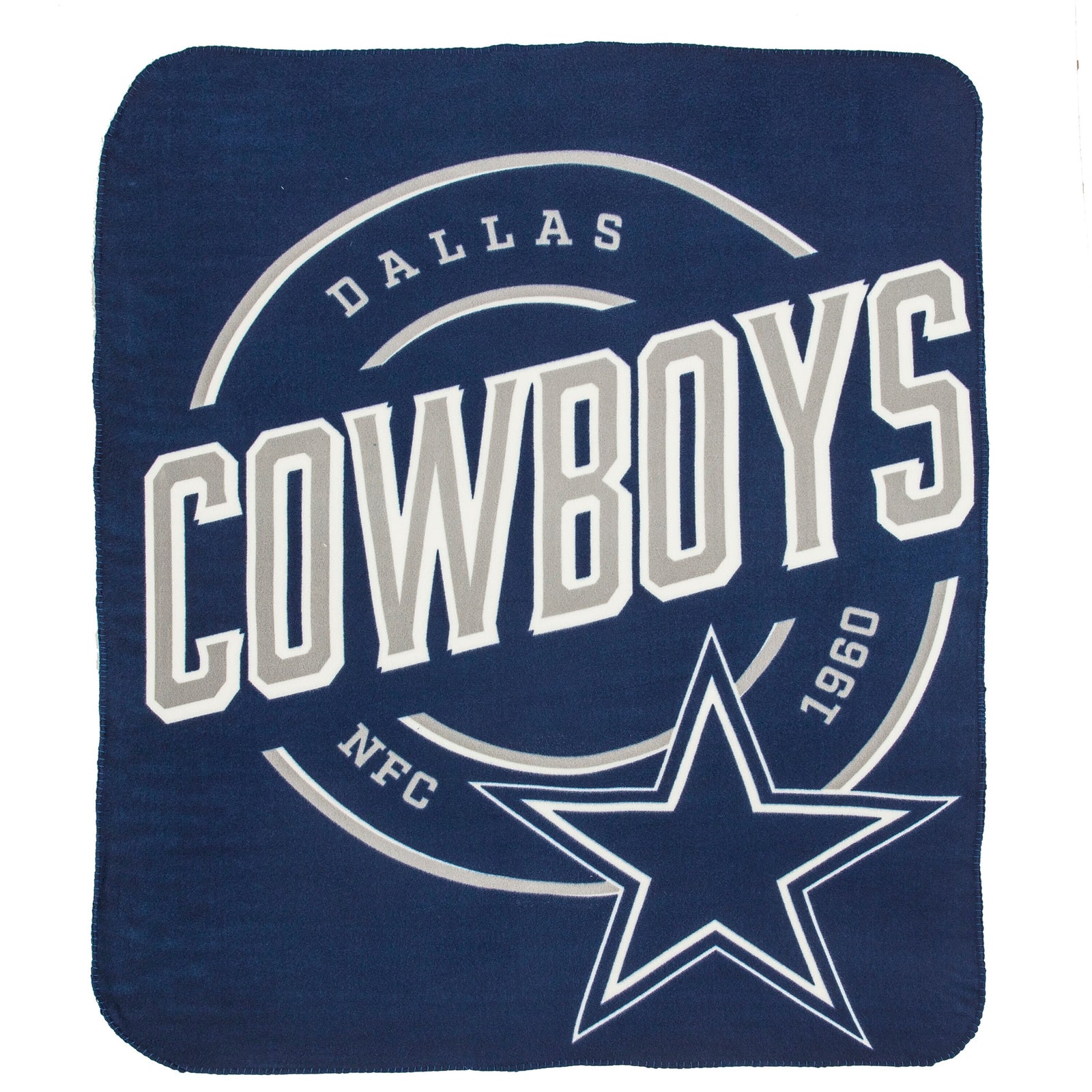 Dallas Cowboys NFL UK Unisex-Adult Fleece Throw Blanket, 50" x 60", Campaign (UK Stock) - UKASSNI