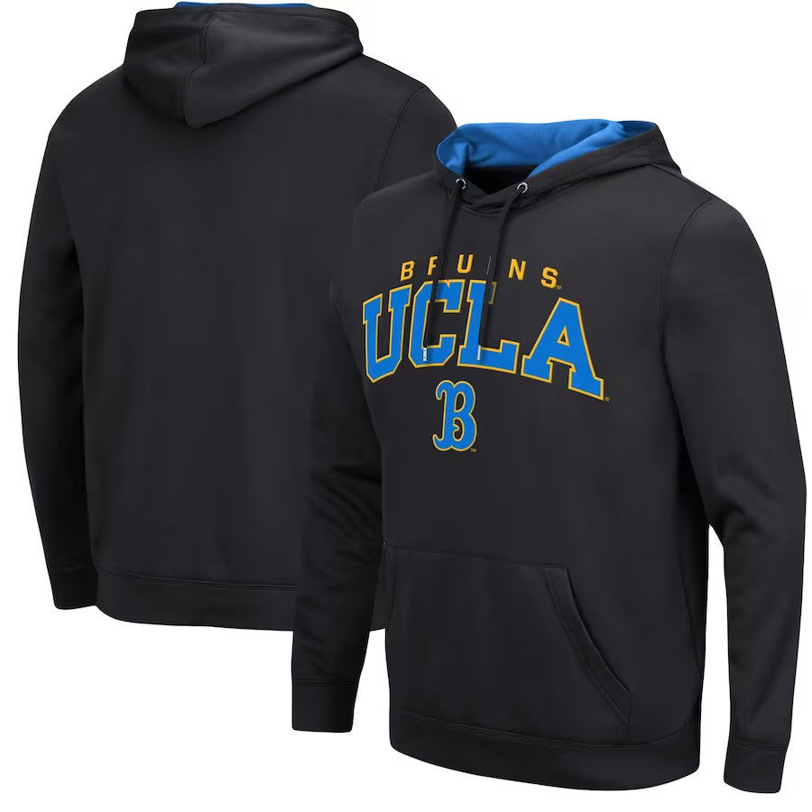 UCLA Bruins Colosseum Resistance Pullover Hoodie - Black - UKASSNI