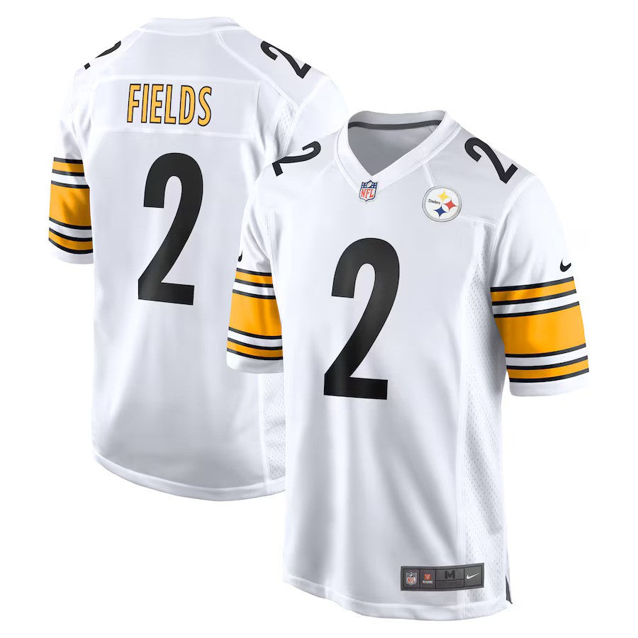 Justin Fields Pittsburgh Steelers Nike Game Jersey – White