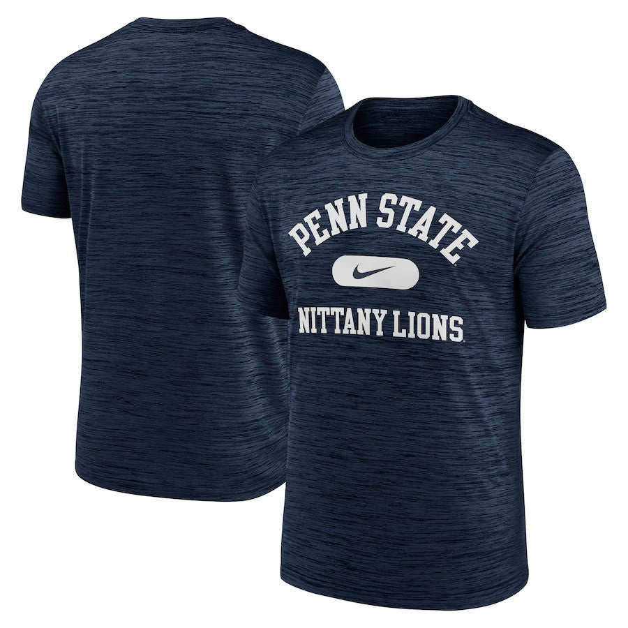 Penn State Nittany Lions NCAA UK Nike Velocity Mascot Performance T-Shirt - Navy - UKASSNI