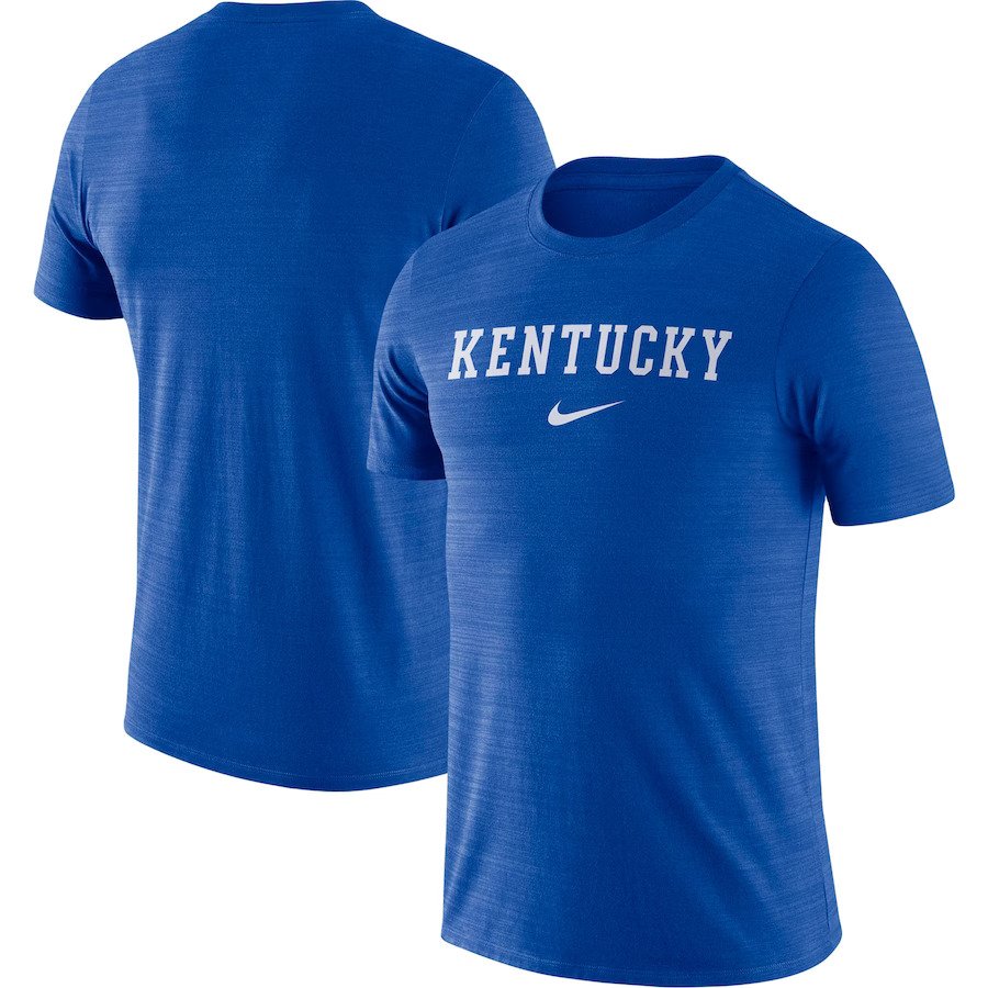 Kentucky Wildcats Nike Team Issue Velocity Performance T-Shirt - Royal - UKASSNI