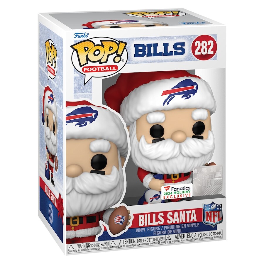 Buffalo Bills Santa Funko Pop! 2024 Fanatics Exclusive Vinyl Figure - UKASSNI