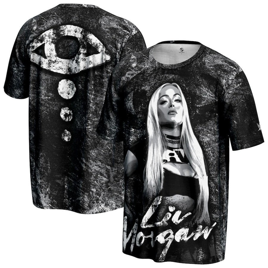 Liv Morgan WWE ProSphere Superstar T-Shirt – Black (USA Stock) - UKASSNI