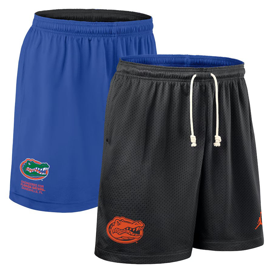 Florida Gators NCAA Jordan Brand 2025 Sideline Reversible Performance Shorts - Black/Royal - UKASSNI