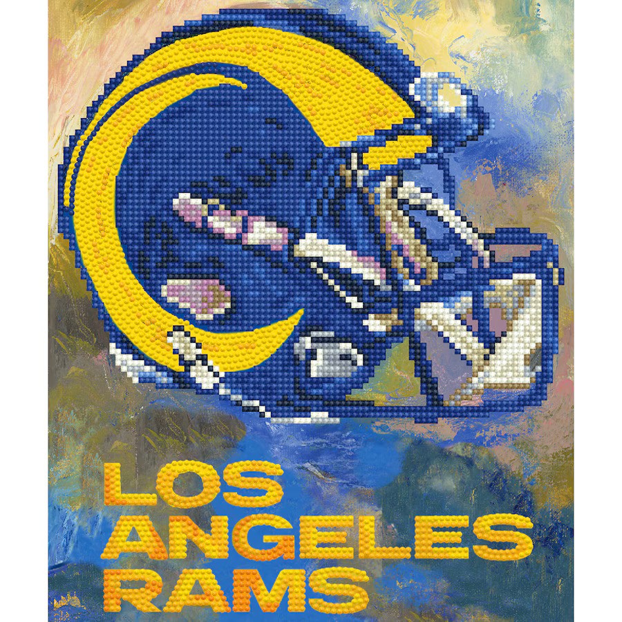 Los Angeles Rams Diamond Art Craft Kit - UKASSNI