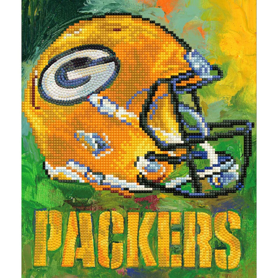 Green Bay Packers Diamond Art Craft Kit - UKASSNI