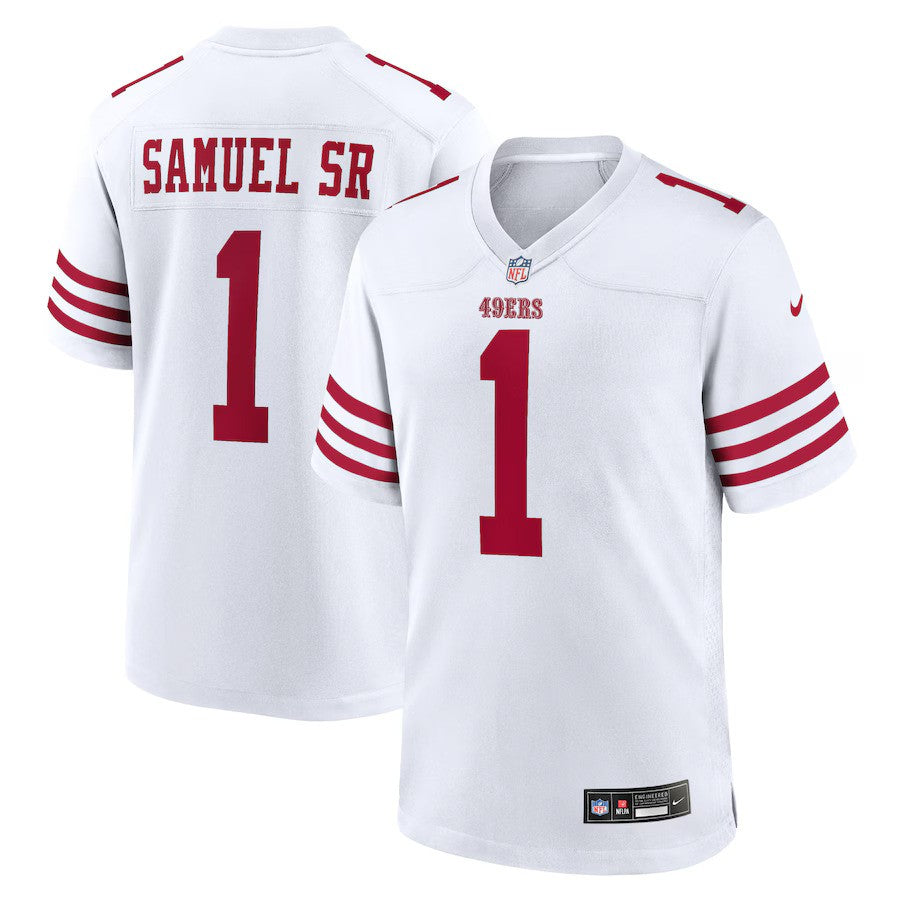 Deebo Samuel Sr San Francisco 49ers Nike Game Player Jersey - White - UKASSNI