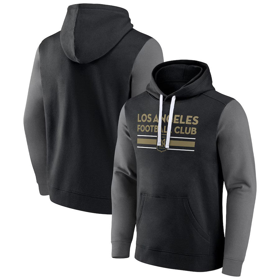 LAFC Fanatics To Victory Pullover Hoodie - Black - UKASSNI