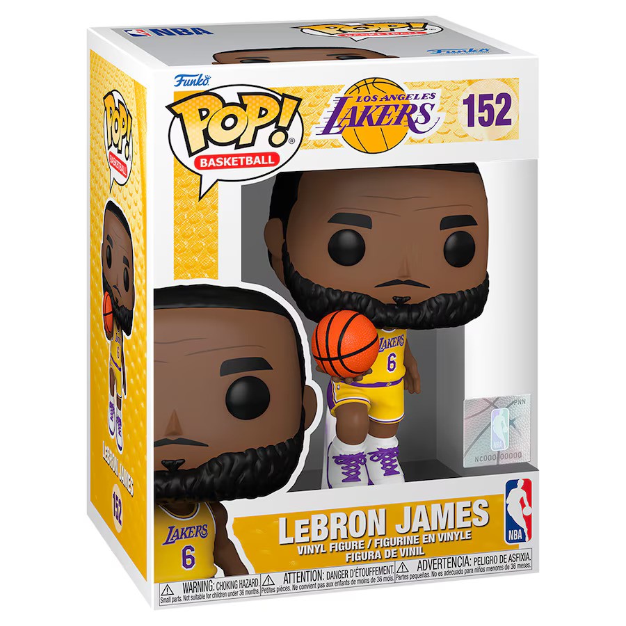 Los Angeles Lakers LeBron James #152 Funko Pop! Vinyl Figure - UKASSNI