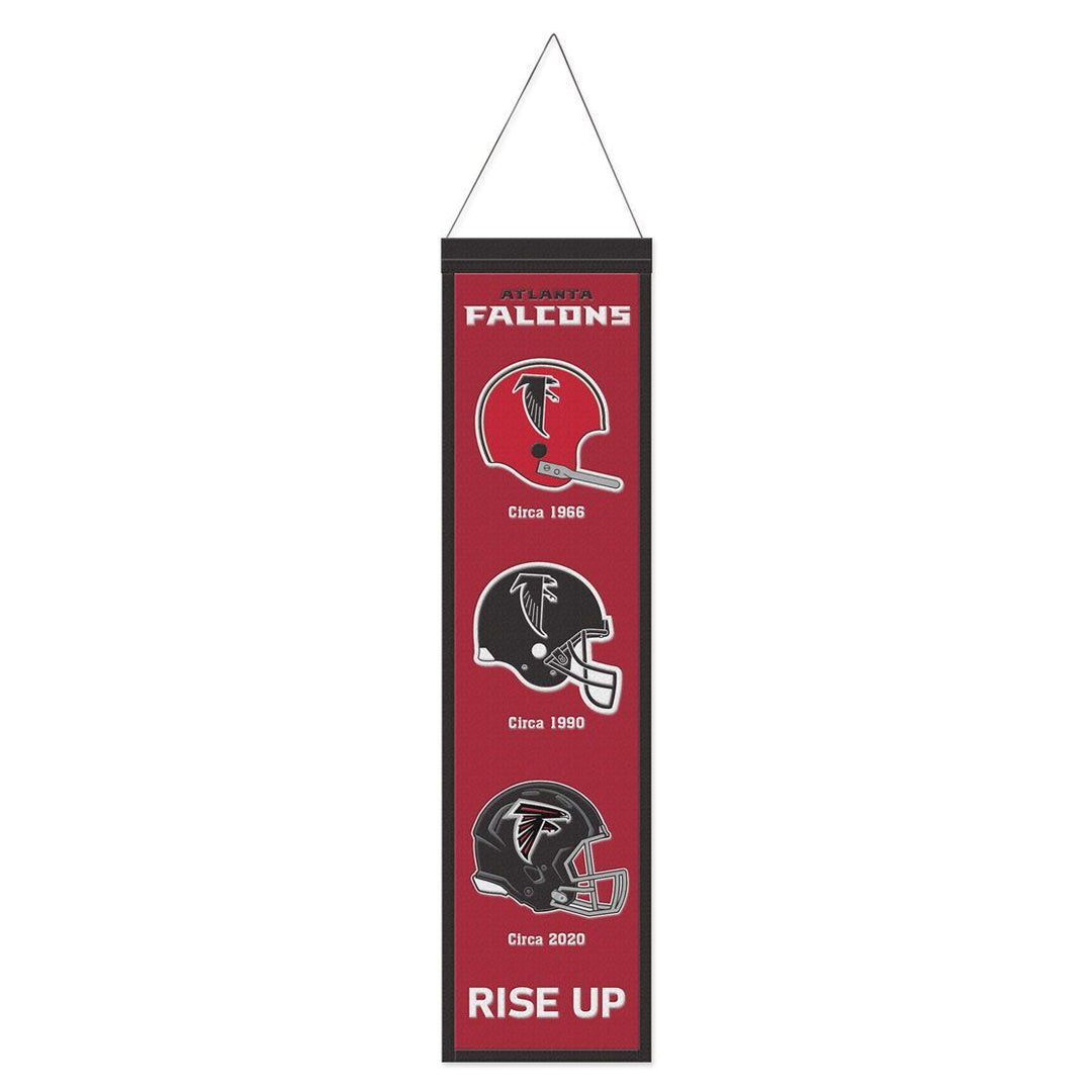 Atlanta Falcons NFL UK 8" x 32" Evolution Wool Banner - UKASSNI