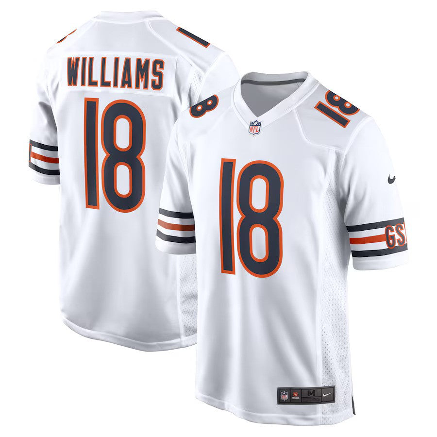 Caleb Williams Chicago Bears Nike 2024 NFL Draft First Round Pick Player Game Jersey - White - UKASSNI