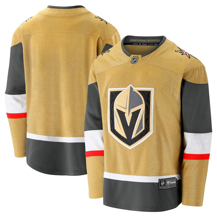 Vegas Golden Knights NHL Fanatics Home Breakaway Jersey - Gold - UKASSNI