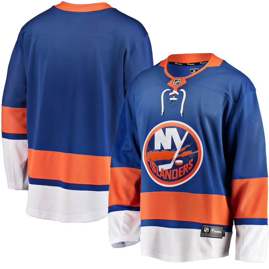 New York Islanders NHL Fanatics Breakaway Home Jersey - Blue - UKASSNI