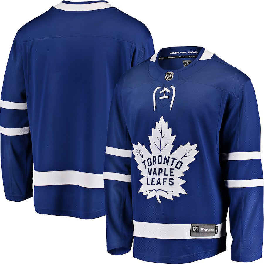 Toronto Maple Leafs NHL Fanatics Breakaway Home Jersey - Blue - UKASSNI