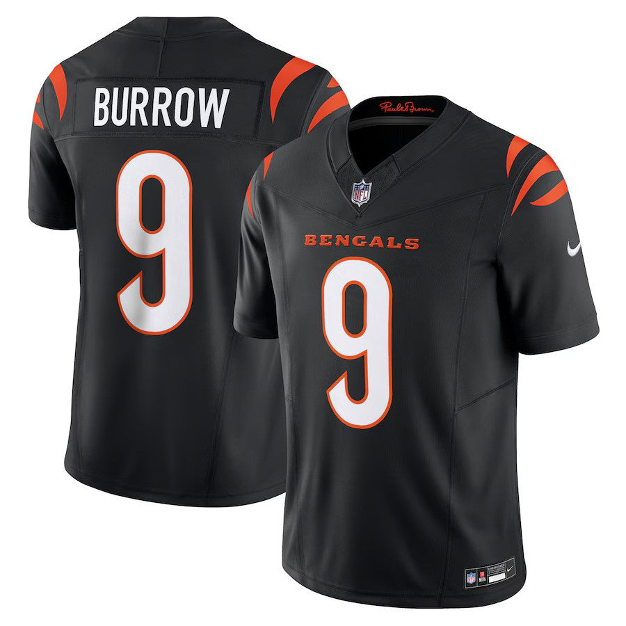 Cincinnati Bengals NFL Joe Burrow Nike Vapor F.U.S.E. Limited Jersey – Black (USA Stock) - UKASSNI
