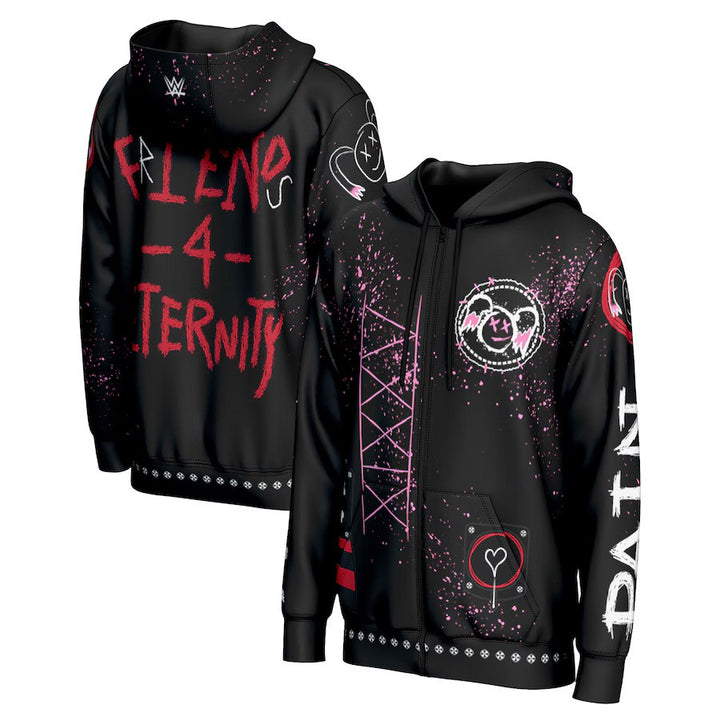 Alexa Bliss WWE ProSphere Entrance Full-Zip Jacket – Black (USA Stock) - UKASSNI