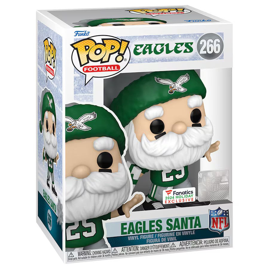 Philadelphia Eagles Santa Funko Pop! 2024 Fanatics Exclusive Vinyl Figure - UKASSNI