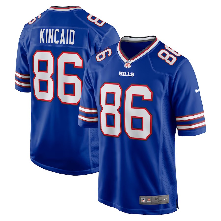 Dalton Kincaid Buffalo Bills Nike 2023 NFL Draft First Round Pick Game Jersey - Royal - UKASSNI