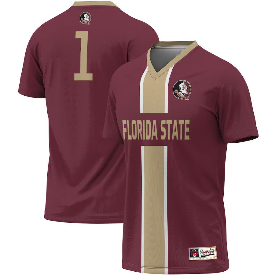 #1 Florida State Seminoles ProSphere Unisex Lightweight Soccer Jersey - Garnet - UKASSNI