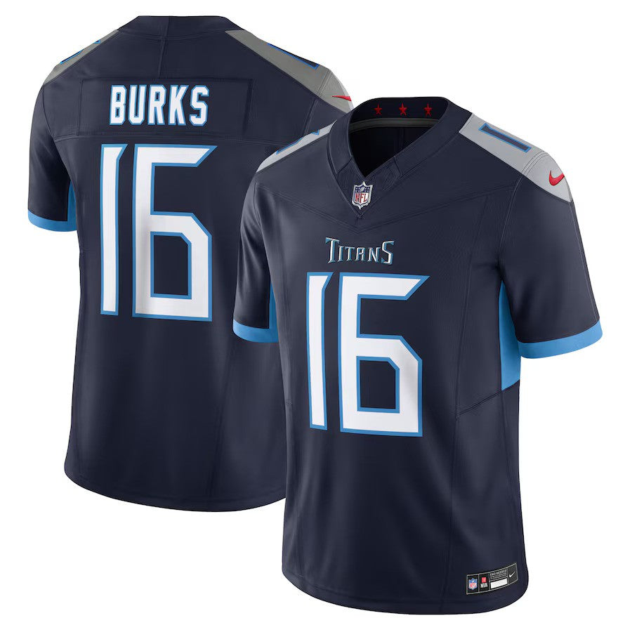 Treylon Burks Tennessee Titans Nike Vapor F.U.S.E. Limited Jersey - Navy - UKASSNI