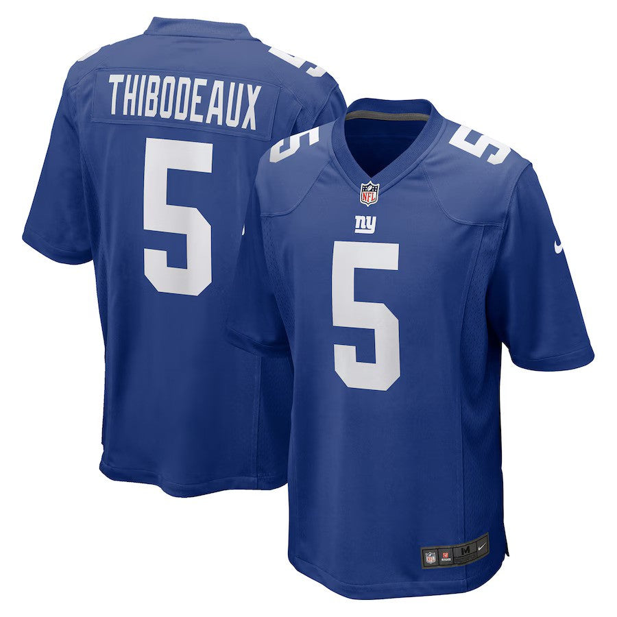 New York Giants NFL Kayvon Thibodeaux Nike Player Game Jersey – Royal (USA Stock) - UKASSNI