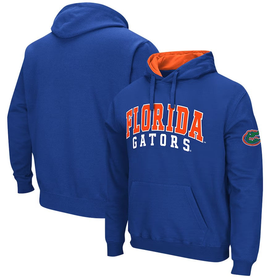 Florida Gators Colosseum Double Arch Pullover Hoodie - Royal - UKASSNI