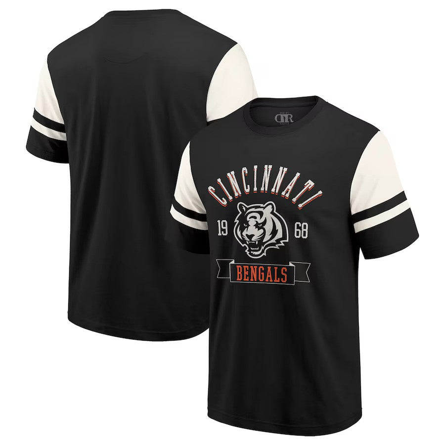 Cincinnati Bengals Darius Rucker Collection by Fanatics Football T-Shirt - Black - UKASSNI