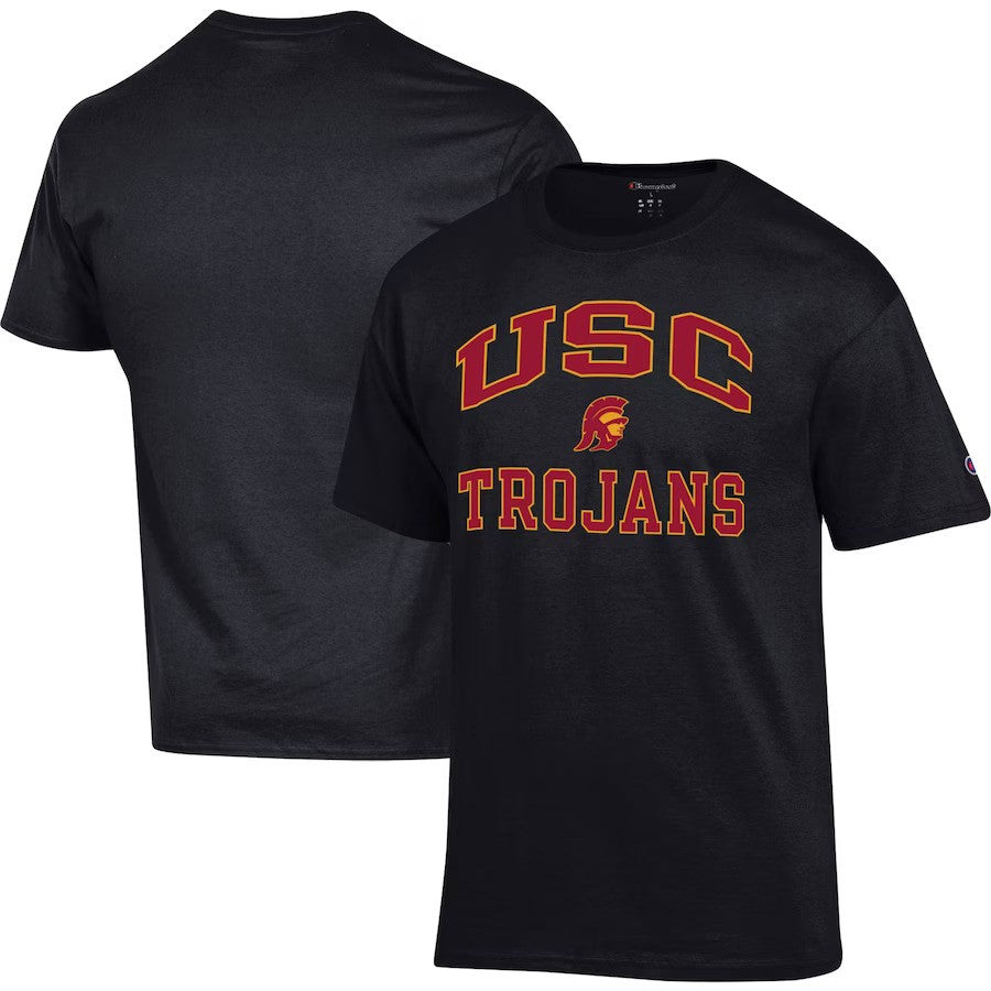 USC Trojans Champion High Motor T-Shirt - Black - UKASSNI