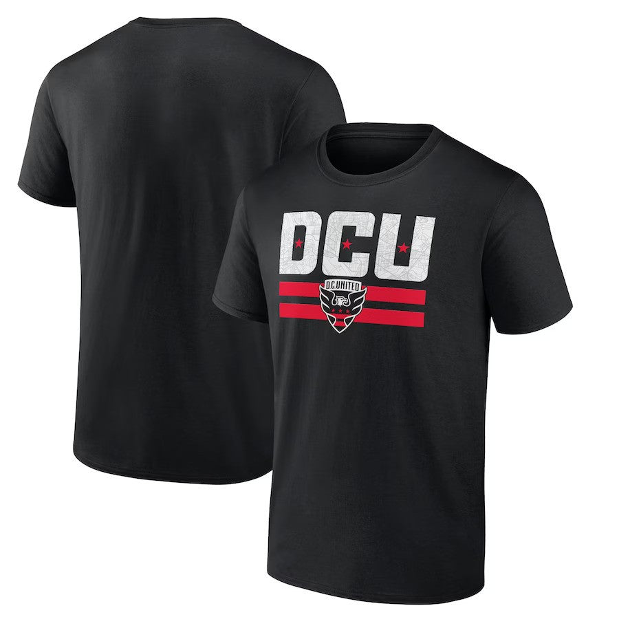 D.C. United Fanatics Branded Team Hometown Collection T-Shirt - Black - UKASSNI