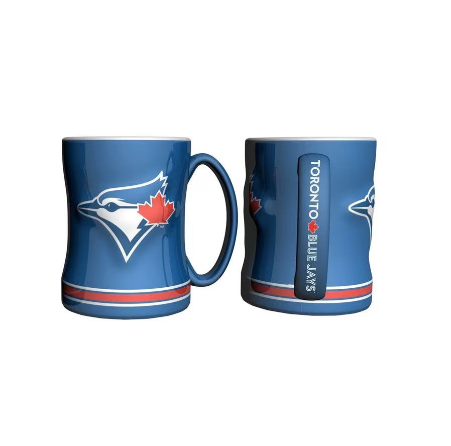 Toronto Blue Jays MLB UK Two Relief Mugs - UKASSNI