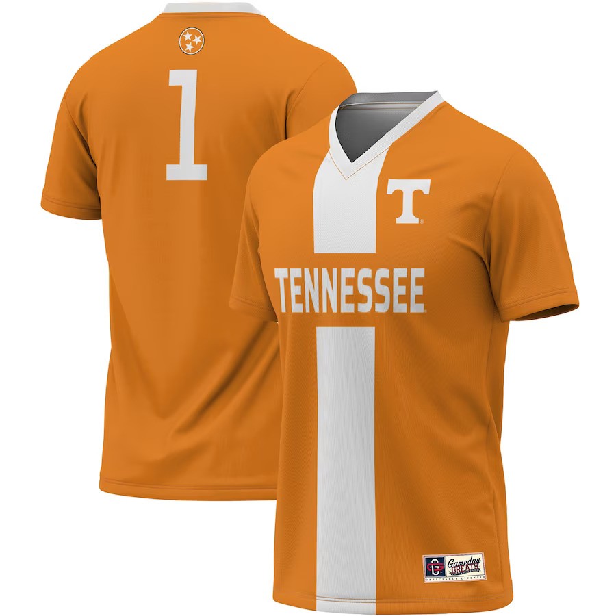 #1 Tennessee Volunteers ProSphere Unisex Lightweight Soccer Jersey - Tennessee Orange - UKASSNI