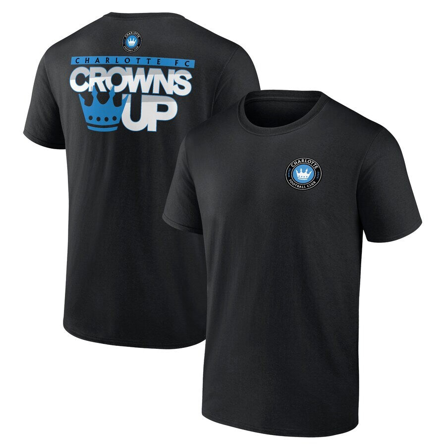 Charlotte FC Fanatics Branded Team Hometown Collection T-Shirt - Black - UKASSNI