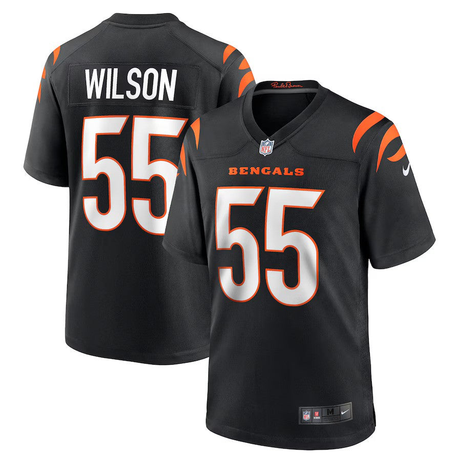 Logan Wilson Cincinnati Bengals Nike Game Jersey - Black - UKASSNI