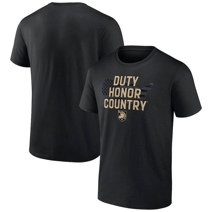 Army Black Knights NCAA Fanatics Branded Home Field Win T-Shirt – Black (USA Stock) - UKASSNI