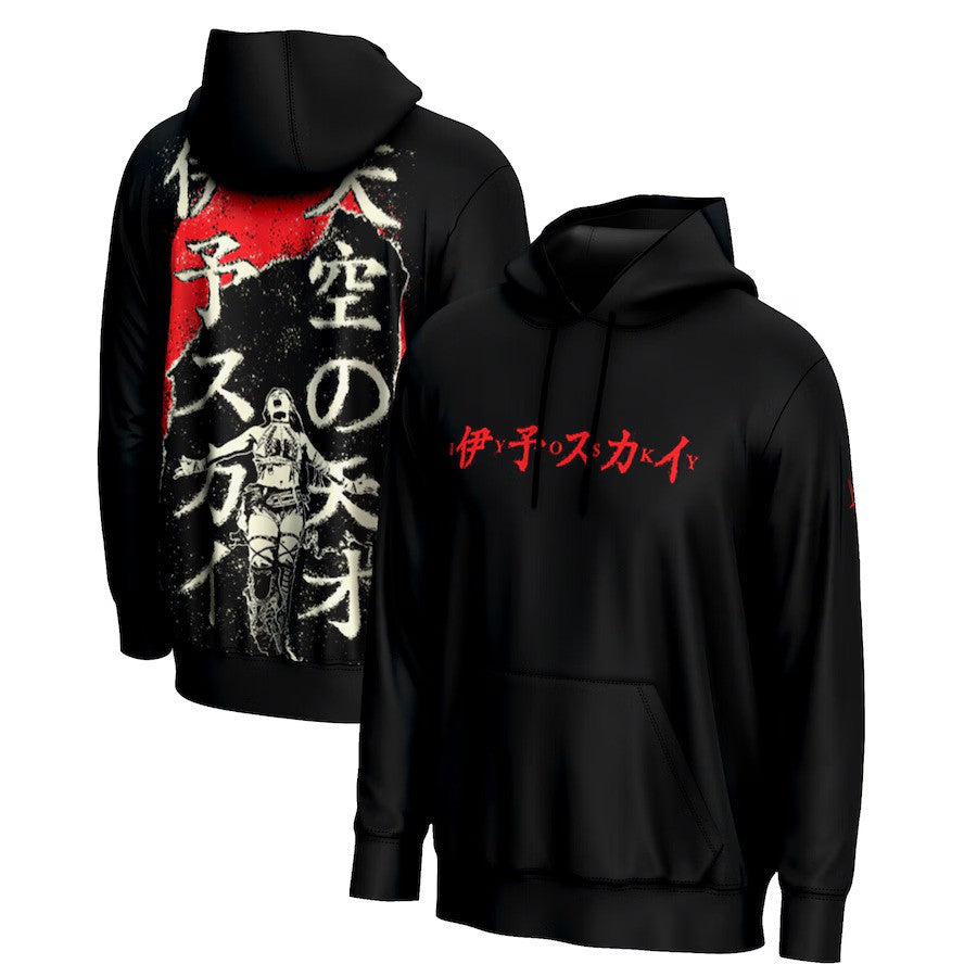 IYO SKY WWE ProSphere Japanese Pullover Hoodie – Black (USA Stock) - UKASSNI