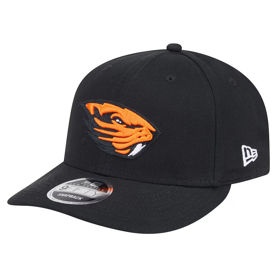 Oregon State Beavers NCAA New Era Low Profile 9FIFTY Snapback Hat - Black - UKASSNI