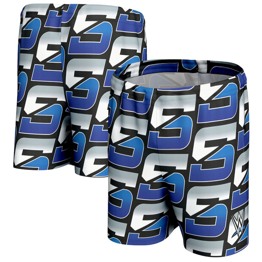 WWE SmackDown ProSphere Shorts – Black (USA Stock) - UKASSNI