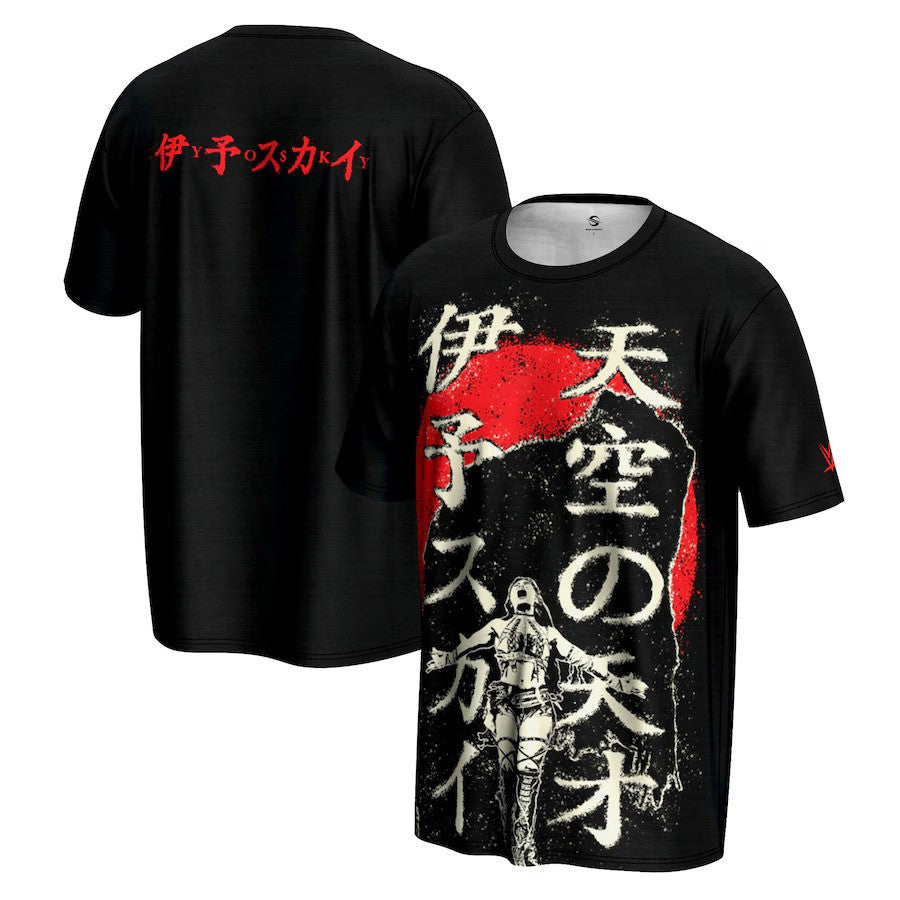 IYO SKY WWE ProSphere Japanese T‑Shirt – Black (USA Stock) - UKASSNI